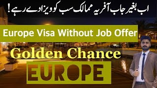 Good News! Now move to Europe without job offer 2024 | Europe Work Visa