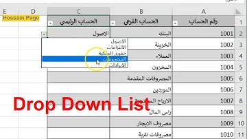 Excel Tips and Tricks how to create Drop down List using data validation القوائم المنسدلة في الاكسيل