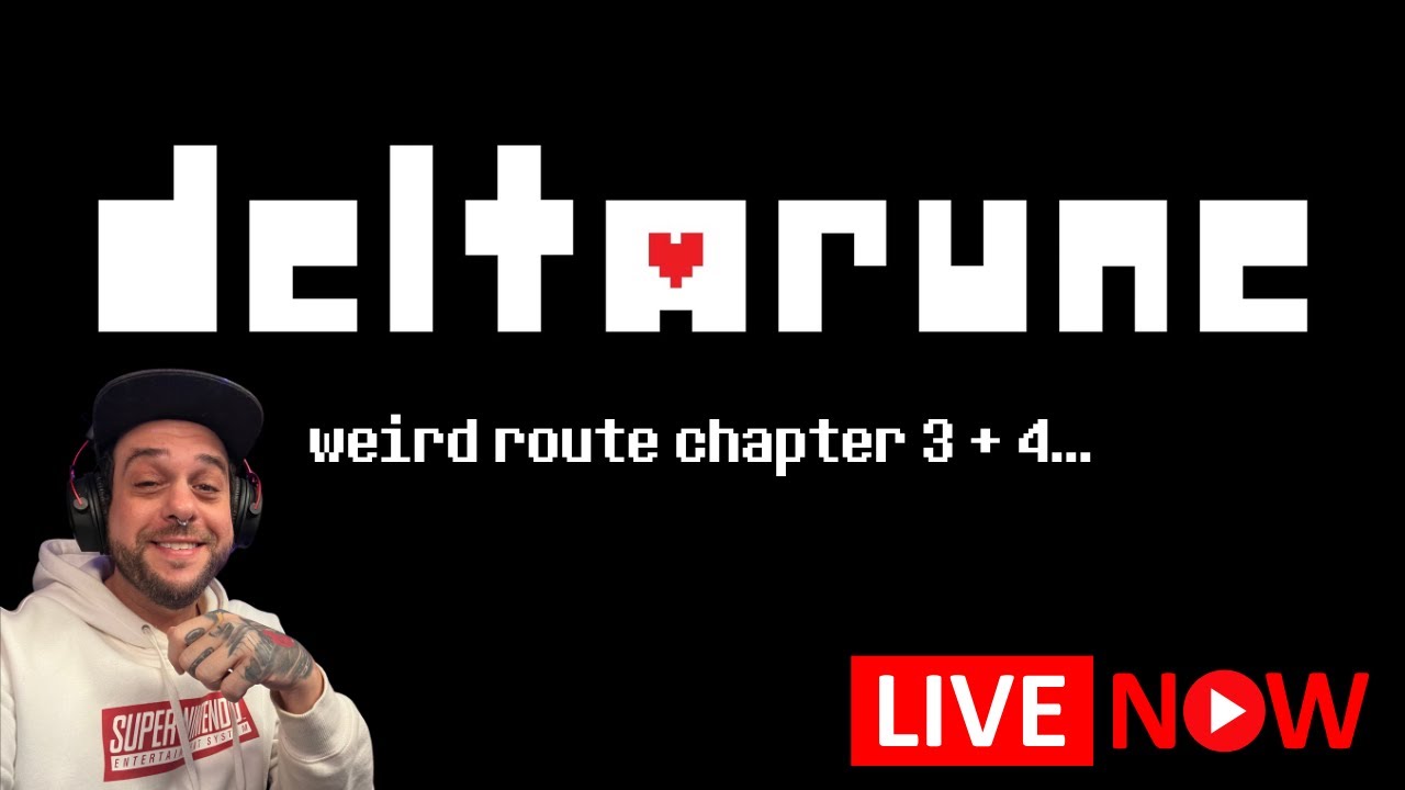 🔴 [LIVE] Deltarune WEIRD ROUTE chapter 3 + 4.. - YouTube