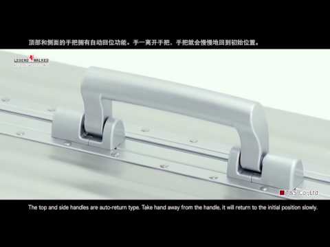 LEGEND WALKER アルミニウム スーツケース 1000シリーズ - YouTube