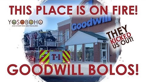 🚨 THEY KICKED US OUT! 🔥 THRIFT BACKWARDS WITH ME! How to make good decisions at Goodwill!