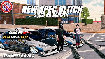SPEC GLITCH 3 SEC!! CIVIC FD NO SCRIPT NEW VERSI 4.8.24.4 - CAR PARKING MULTIPLAYER