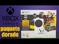 Revisión Xbox Series S + Paquete cazador dorado (Fortnite, Rocket League, Fall Guys)