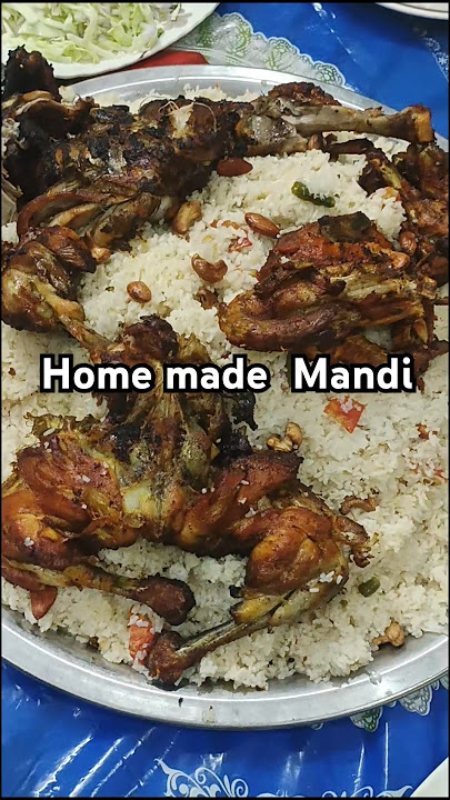 Homemade Mandi#beautiful#chicken mandi#munawar faruqui#Adnan Sheikh#shortvideos #trending