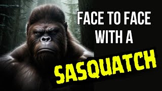 He Was Face To Face With A Foul Sasquatch  Only A Pane Of Glass Separated Them!