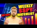 WEEKLY $SPY WATCHLIST (MUST WATCH)!!!!
