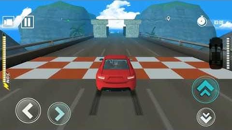 RED COLOUR SPORT CAR SPEED BUMP CAR CHALLENGE PART 1 #DEADLYRACE #BEAMNGCARCRASH