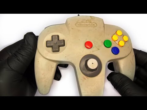 Video: Se På Denne Utroligt Sjældne N64-controller Prototype