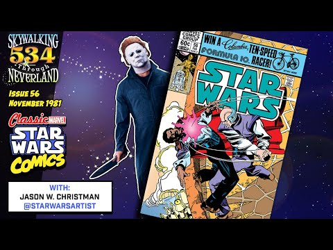 COFFIN IN THE CLOUDS. Classic Marvel STAR WARS Comic #56 from 1981 (Skywalking Ep 534)