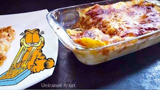 Garfield's favorite lasagna recipe made easy | Easy breakfast recipe | Foodie From The South