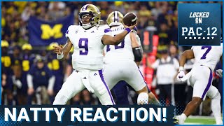 REACTION: Washington loses to Michigan in National Championship 34-13 l Pac-12 Podcast