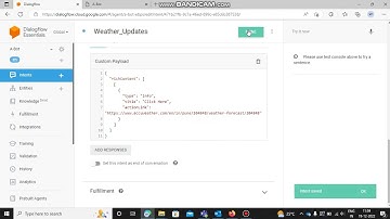 Why we are not able to see custom links in my dialog flow agent response  #dialogflow #chatbot
