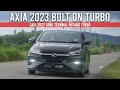 Perodua axia 2023  keluar kilang terus bolt on turbo