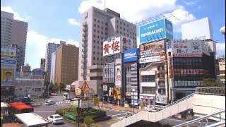 JR宇都宮駅周辺散歩/Around JR Utsunomiya Station【4K】