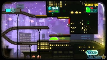 Tales from Space About a Blob Co-op Walkthrough - Level 16 - Army Lab - Part 2