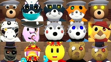 ROBLOX PIGGY PLUSHIE RP ALL JUMPSCARES