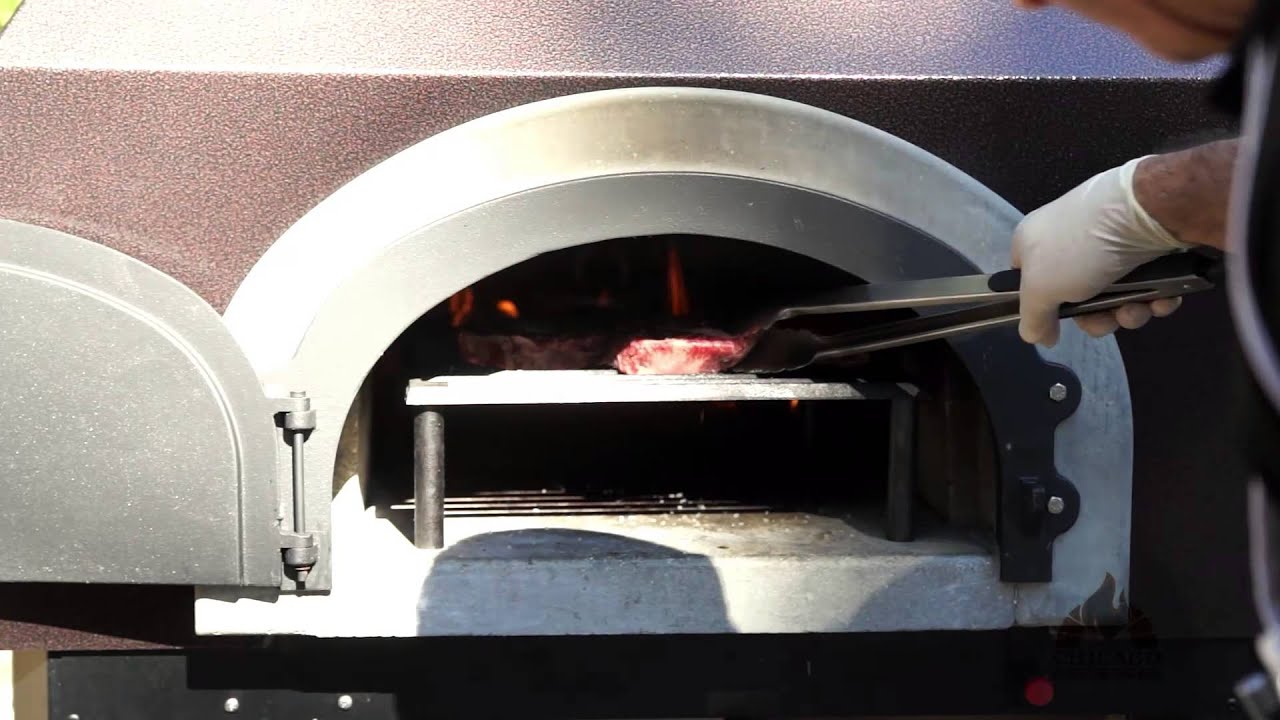 Rib Eye Steaks Chicago Brick Oven - YouTube