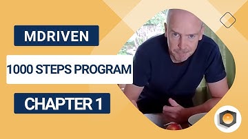 MDriven Education Video: Chapter 1 - Steps 1 to 40