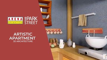 Artistic Apartment | 3D Architectural Walk Thru | Arena Animation - Park Street