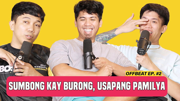 CongTV, Junnie, Boss Keng: Usapang Pamilya, Sumbong Kay Burong (OFFBEAT EP. 2)