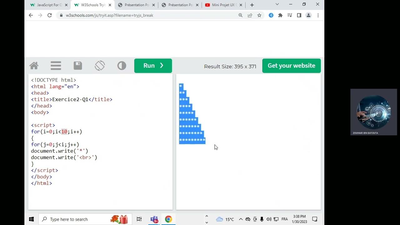 33 JavaScript: Exercices Les Boucles Part 2 - YouTube