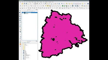 QGIS - Delete holes - Remove gaps or holes inside polygons after dissolving the layer
