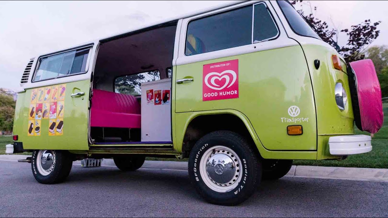 vw bus ice cream truck