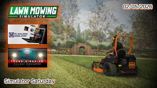 Simulator Saturday! (PC Building Simulator, Trans-Siberian Railway Simulator, Lawn Mowing Simulator)