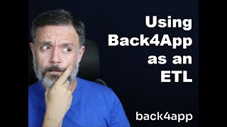 Back4App As Etl