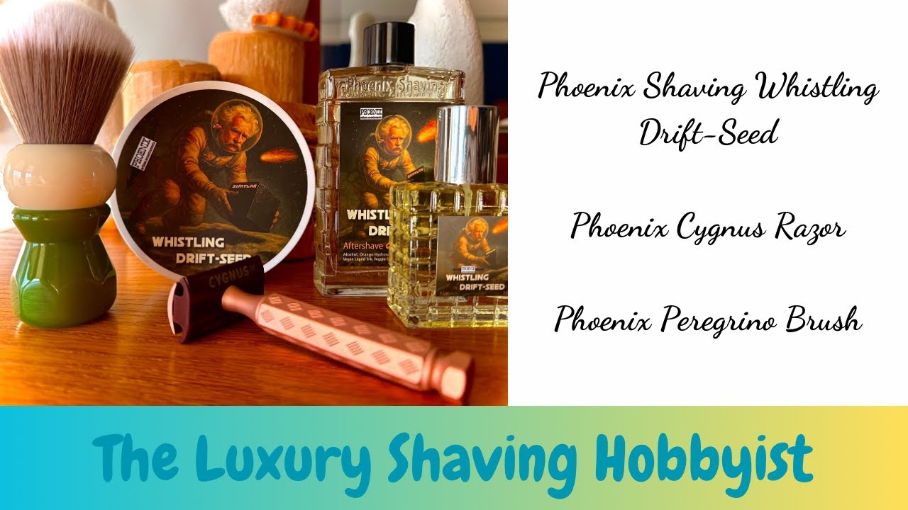 Phoenix Shaving Whistling Drift Seed - Cygnus Razor - Peregrino Brush