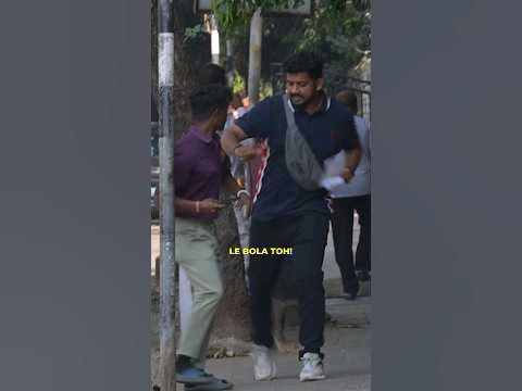 PAMPHLET LO WARNA!!! Gajab prank #animal #bob #pranks #mumbai #comedy #