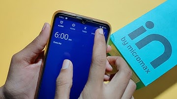 How to remove Alarm in Micromax in 1b | Alarm Kaise Hataye | delete alarm setting