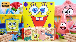 New ASMR Spongebob with Only PatrickStar Collection Relaxing Unboxing 【 GiftWhat 】