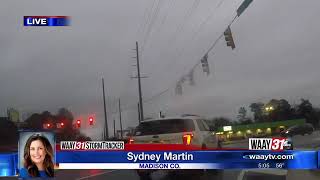 Wet Road Conditions Across North Alabama
