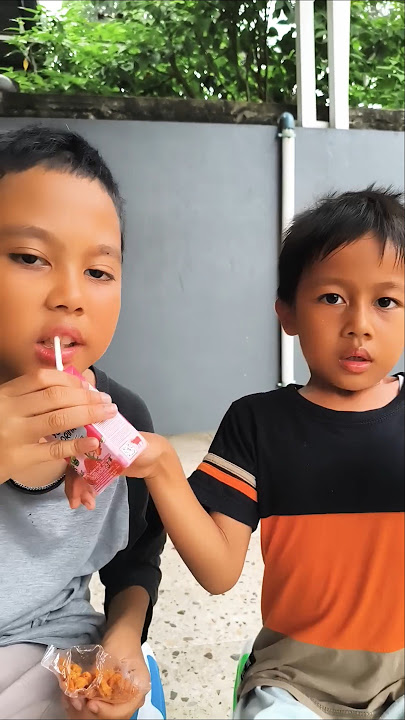 Minum susu sampai tahak 🤣🤣 #comedy