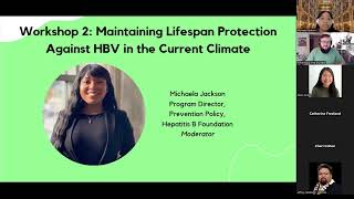 2025 HBU Mini-Summit Day 1 - Workshop #2: Maintaining Protection Against HBV in the Current Climate Guide