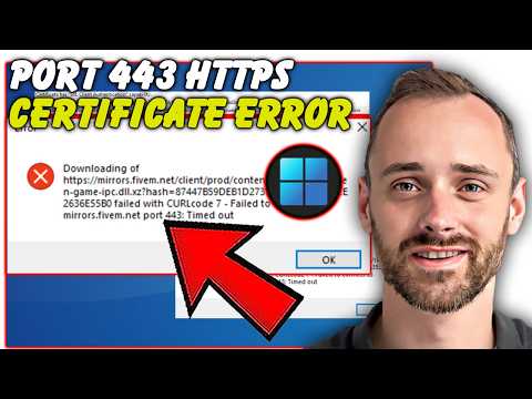 HTTPS Connection Problem? Fix Port 443 Certificate Error on Windows