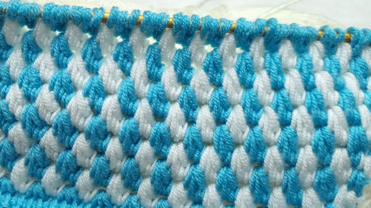 Wonder Knitting Eye -catching Wonder knitting pattern madein Tunisia - YouTube