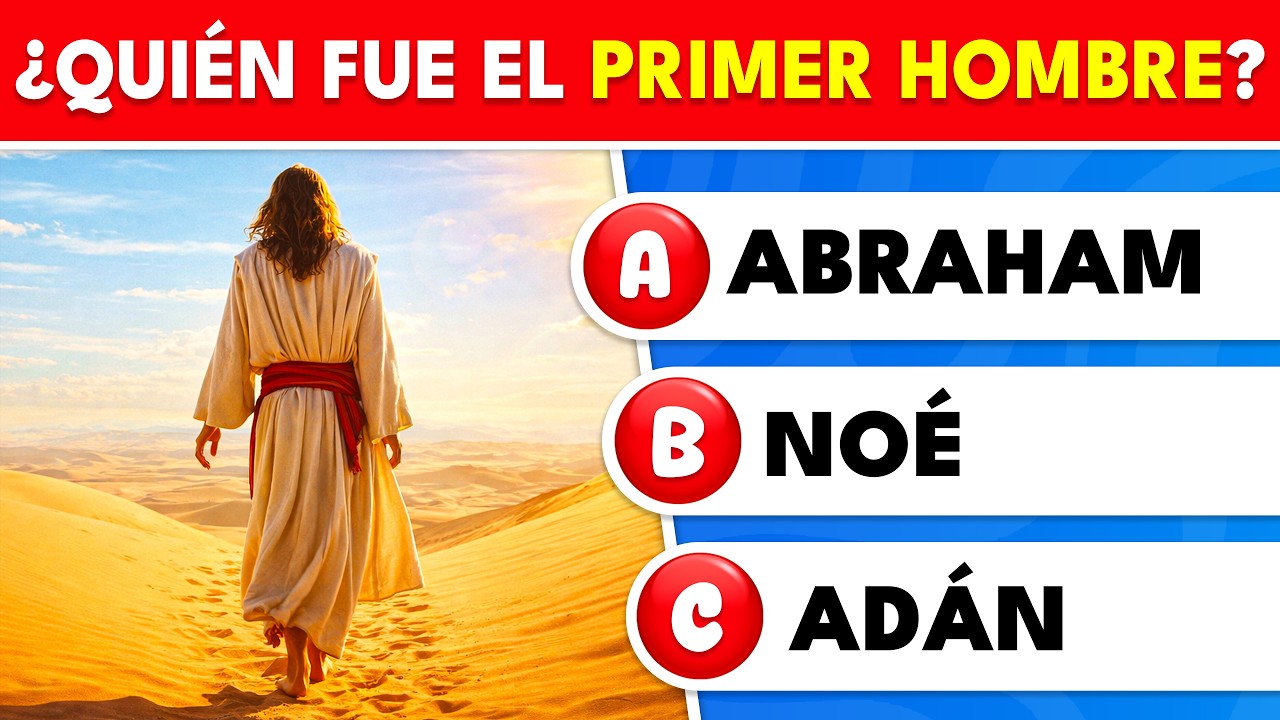 ¡Solo el 1% APRUEBA este quiz sobre la vida de Jesús! ✝️ 40 preguntas DIFÍCILES | Knowlio - ES
