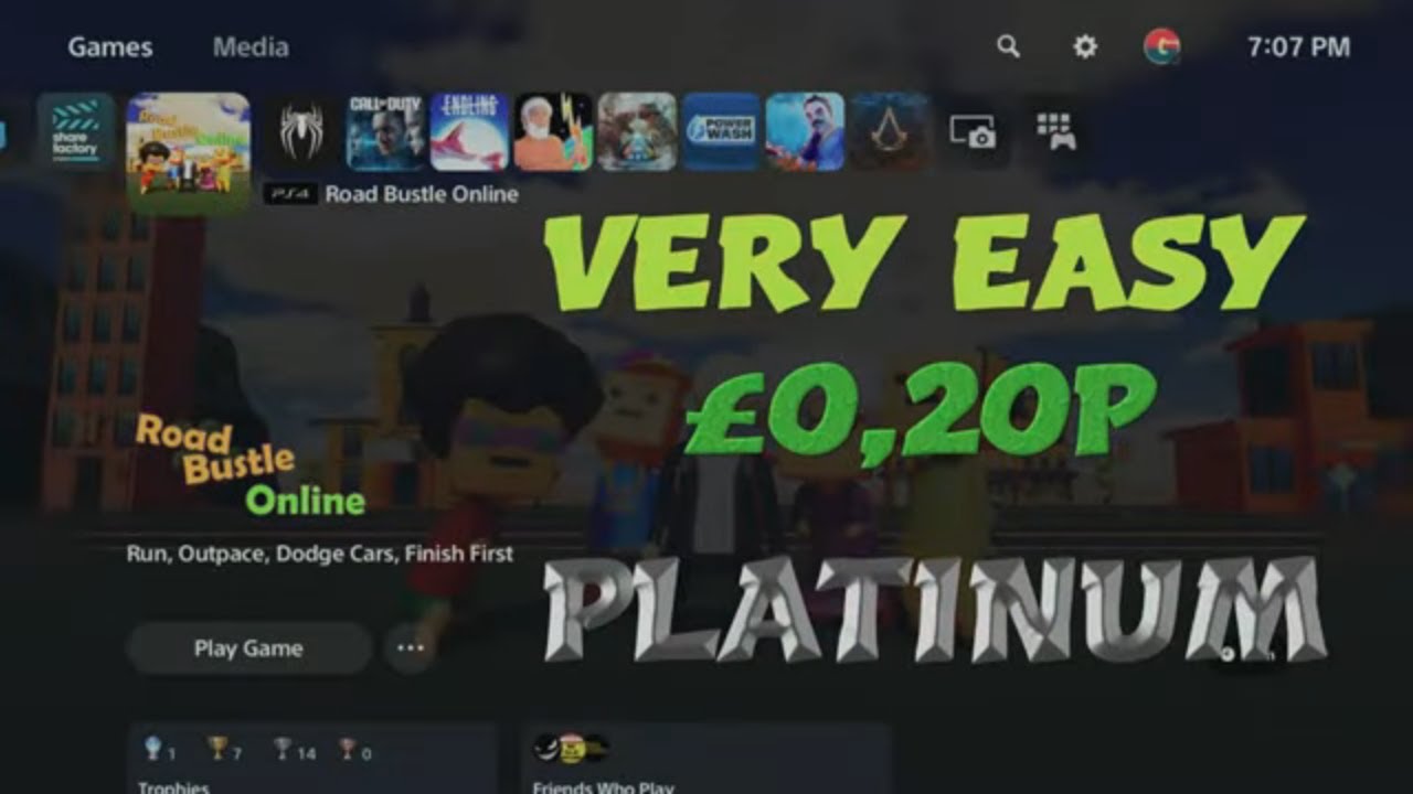 ROAD BUSTLE ONLINE - £0,20p - EASY CHEAP PLATINUM