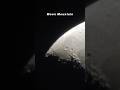 Day 29/365 ✨ | Moon Mountains – Shadows on the Lunar Surface #moon #viral #shorts