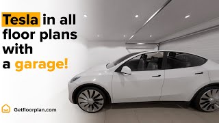 Adding A Tesla To Floor Plans With A Garage
