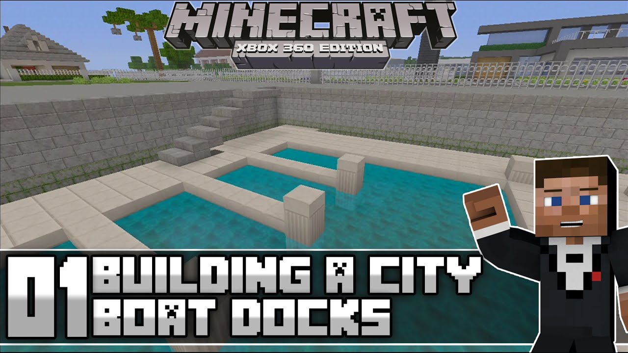 Boat Building: Minecraft Xbox Building A Boat