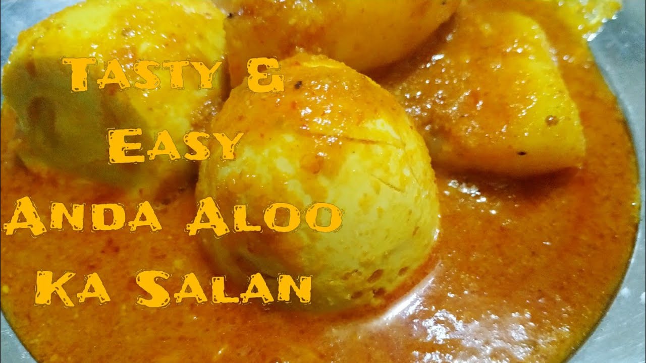 Anda Aloo Salan Egg Potato gravy Anda Aloo salan Very Tasty and