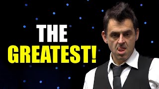 Ronnie O'Sullivan is Incomparably Able To Win Frames!