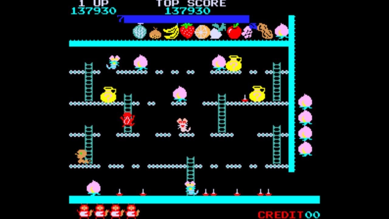 Ponpoko [Arcade Longplay] (1982) Venture Line - YouTube