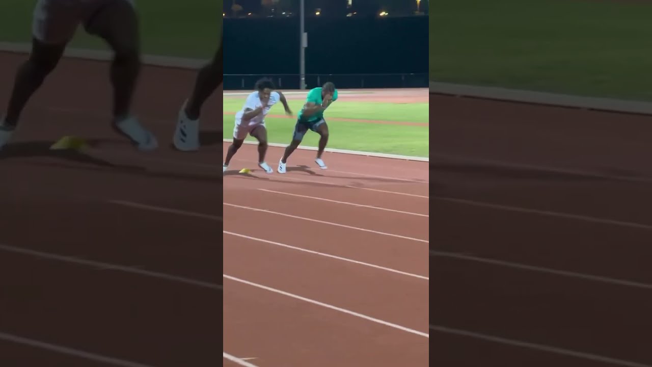 ISHOWSPEED VS NOAH LYLES 50m RACE FOR A 100 000