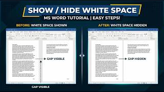 Show or Hide White Space in Print Layout View In Microsoft Word
