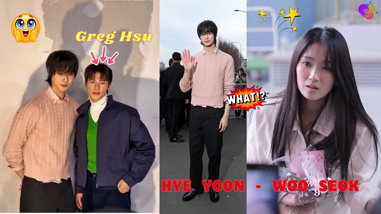 Грег Сюй – близкий друг ХеЮн – появился вместе с Усоком на показе Prada осень-зима 2026: в чем ...