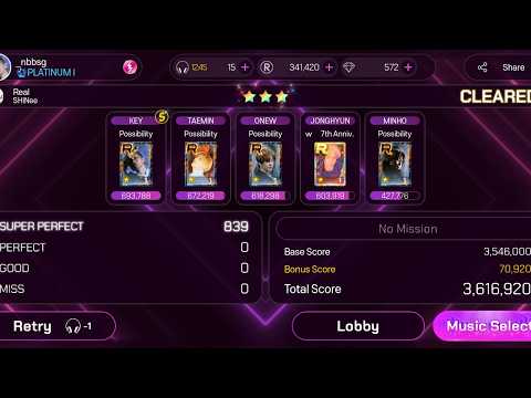 [SuperStar SM] SHINee - Real (w/Complete LE Theme) FSP!